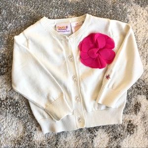 Truly Scrumptious white cardigan likenew condition